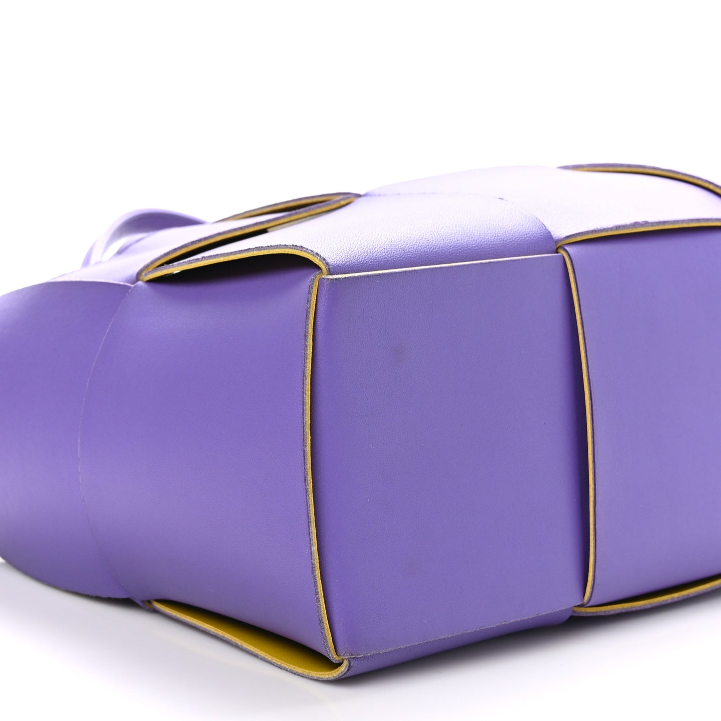 Nappa Maxi Intrecciato Small Arco Tote Purple