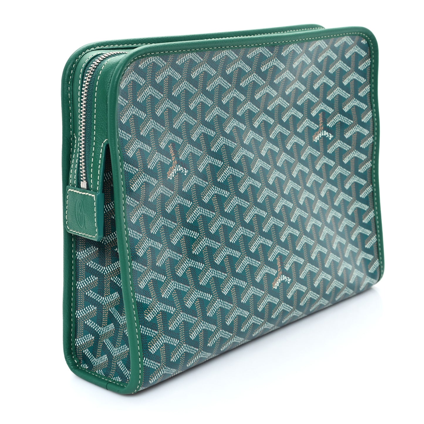 Goyardine Jouvence Toiletry Pouch Green