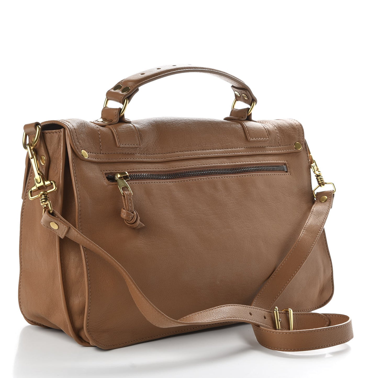 Lambskin PS1 Satchel Dune