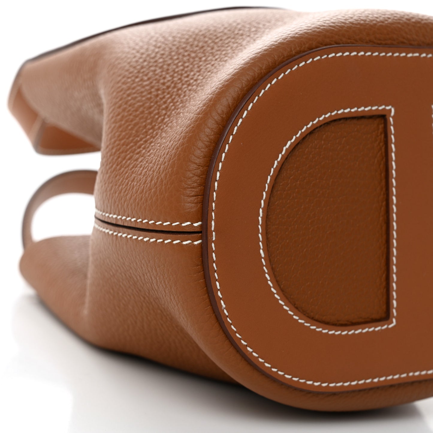 Taurillon Clemence Swift In-The-Loop 18 Bag Gold