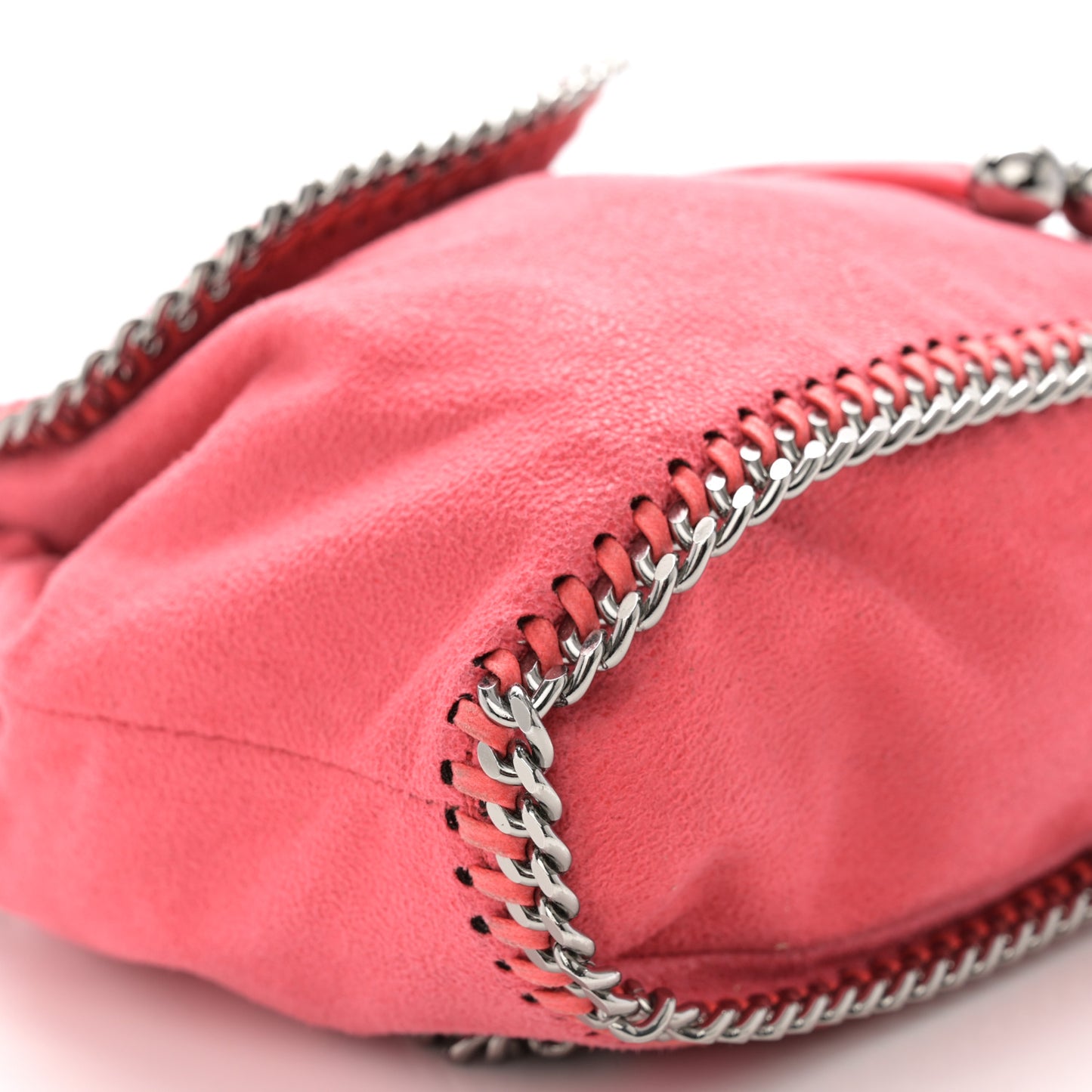 Shaggy Deer Mini Falabella Backpack Pink Fluo