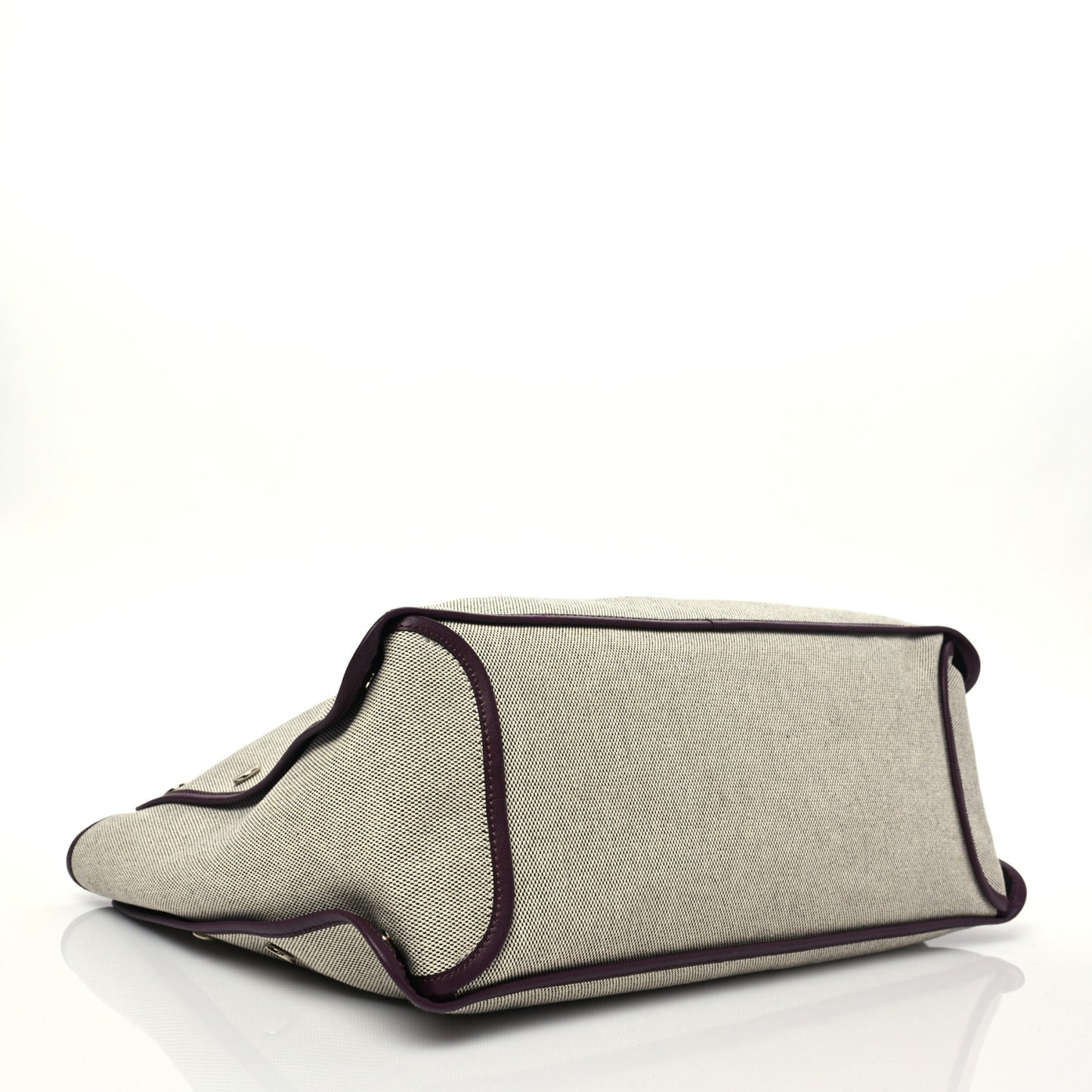 Canvas Medium Bond Shopper Tote Aubergine
