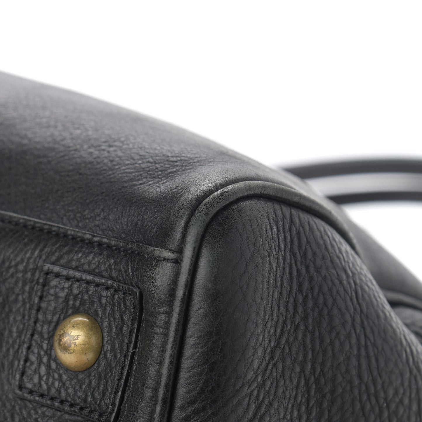 Natural Leather Bayswater Tote Black