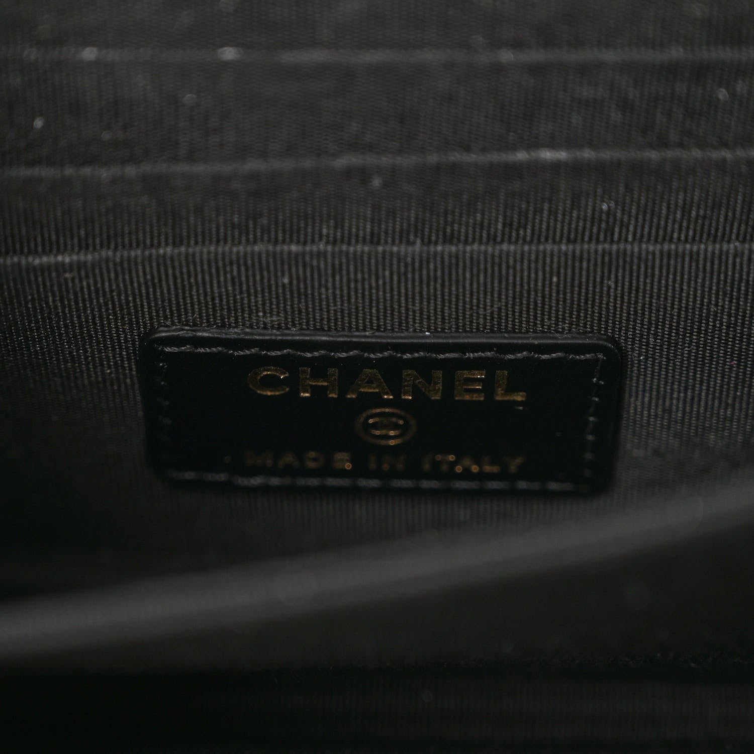 Chanel Calfskin Quilted Mini Maxi Pearls Wallet On Chain WOC Black 6 of 10