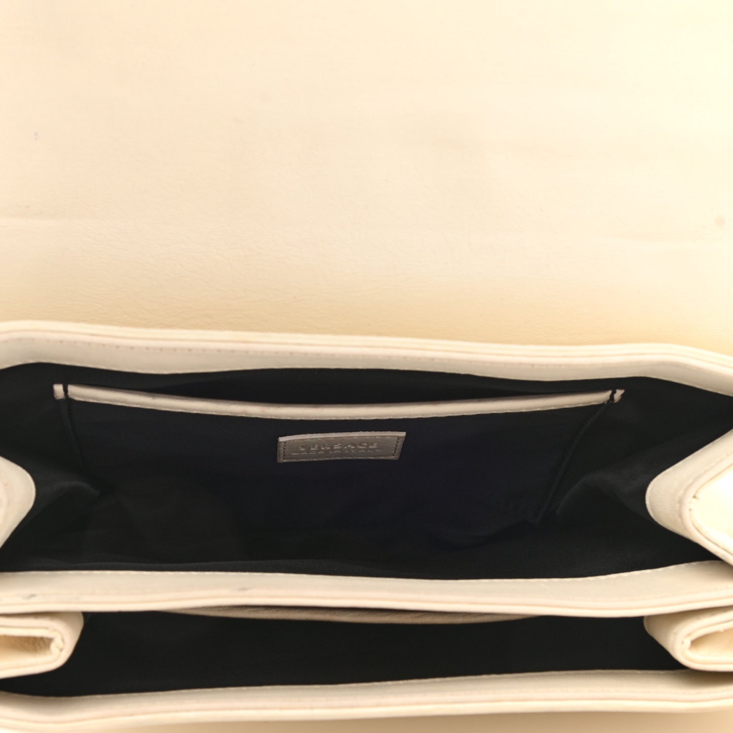 Nappa Palazzo Sultan Shoulder Bag White