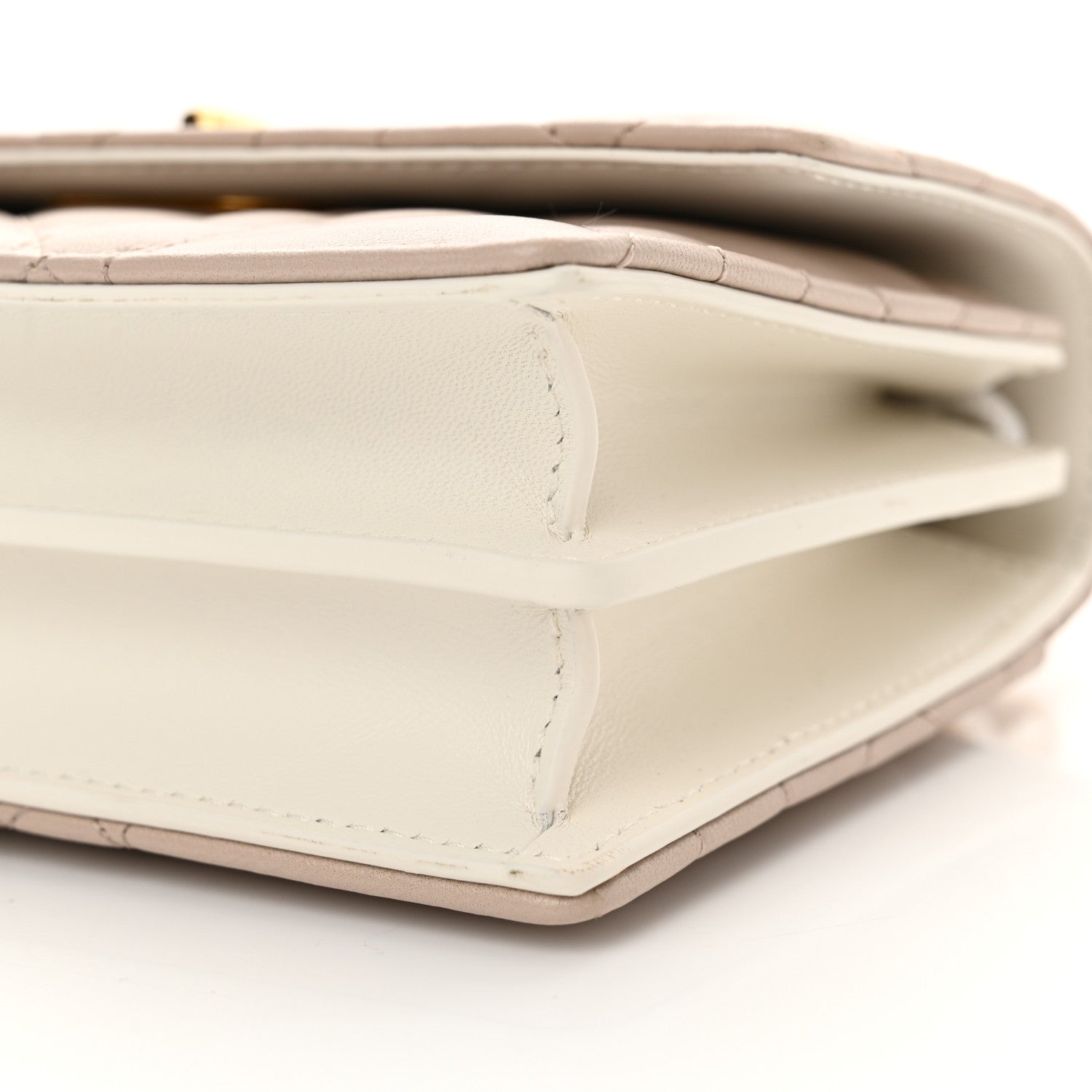 Christian Dior Lambskin Macrocannage Bi-Color Mini Miss Caro Bag Rose Quartz 10 of 10