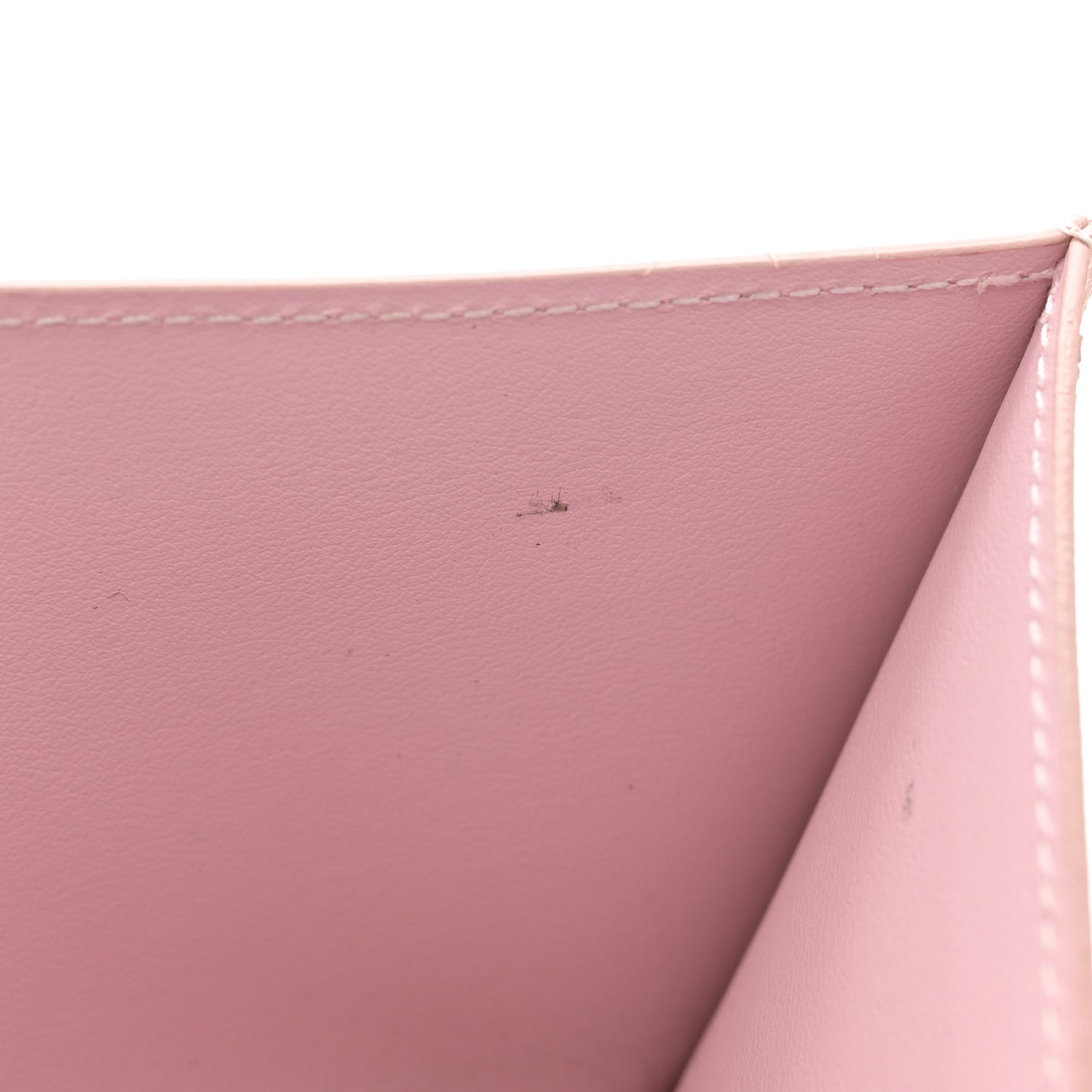 Damier Azur Pochette Felicie Chain Wallet Rose Ballerine