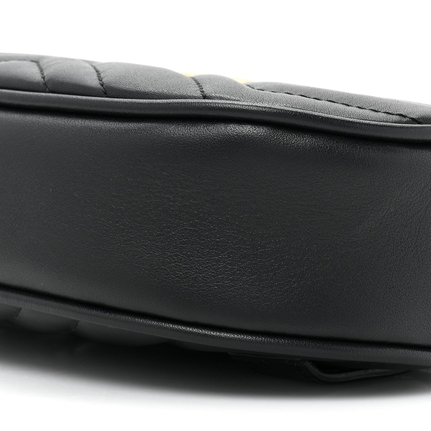 Calfskin Matelasse GG Marmont Belt Bag 75 30 Black