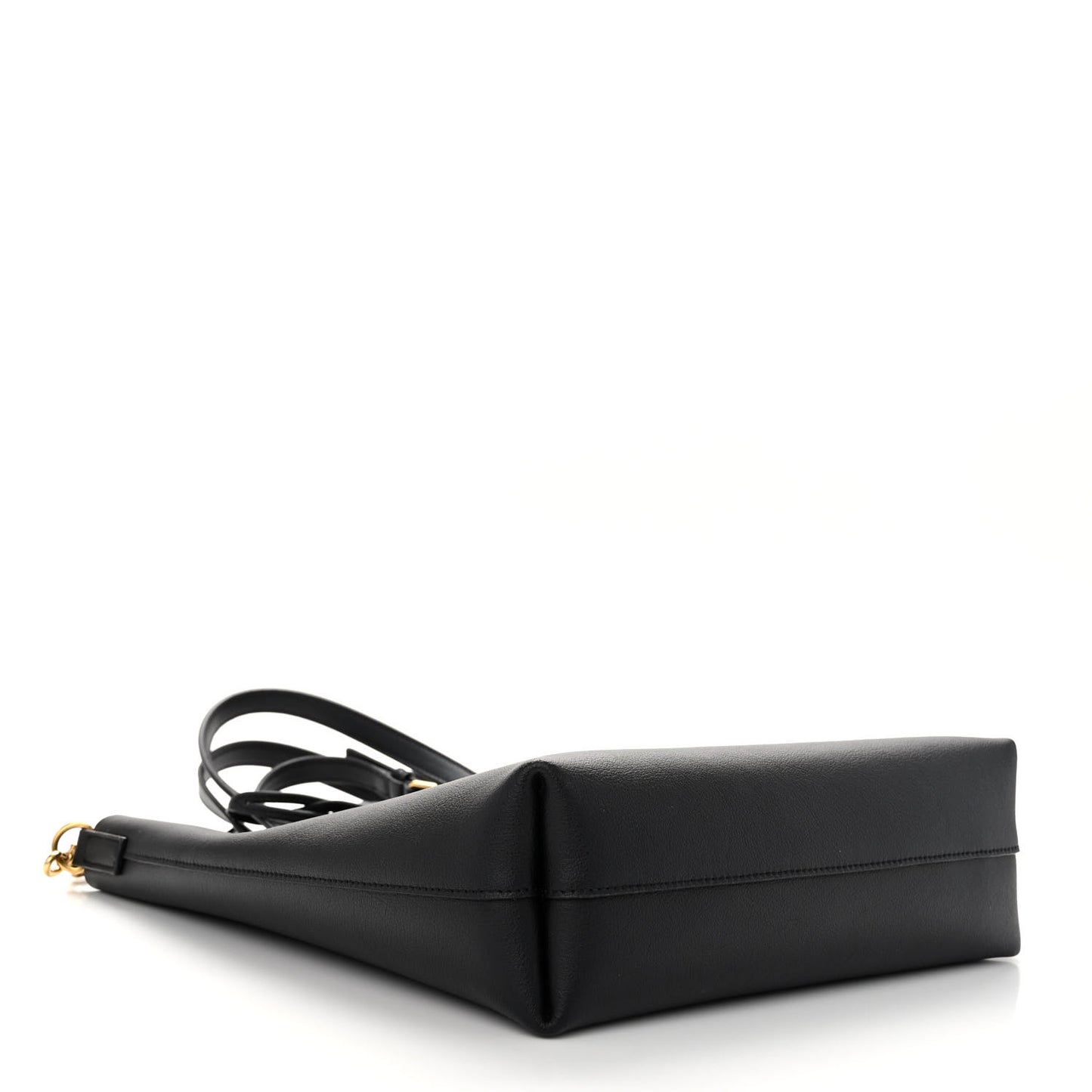 Calfskin Toy Shopping Tote Black