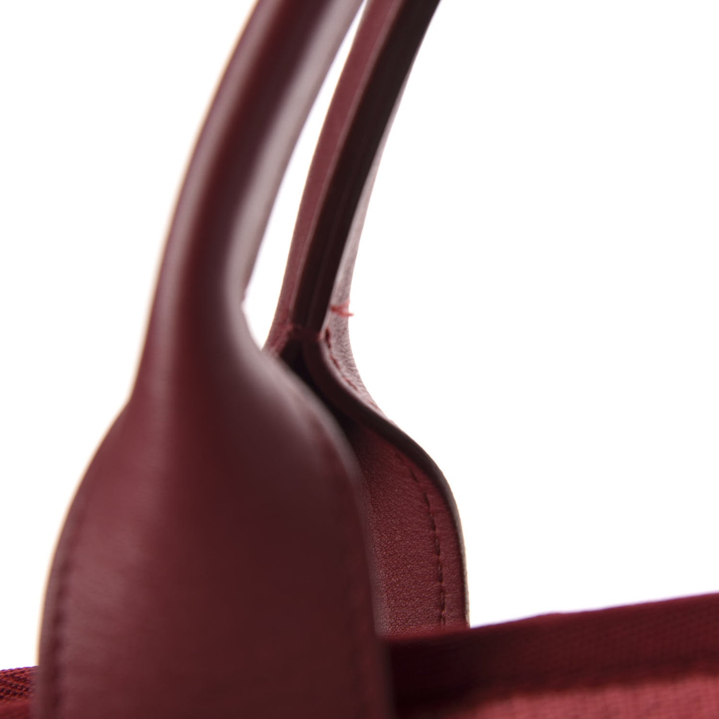 Canvas Medium Deauville Tote Red