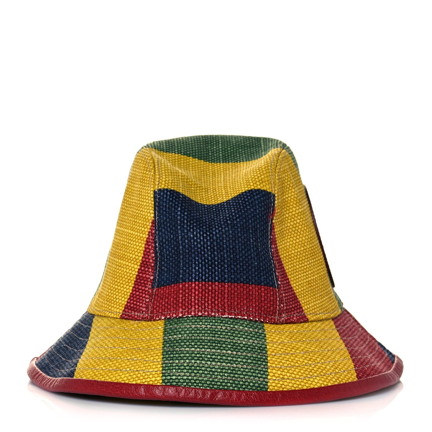 Gucci Canvas Marley Stripe Script Logo Gucci 100 Bucket Hat M Multicolor 5 of 8