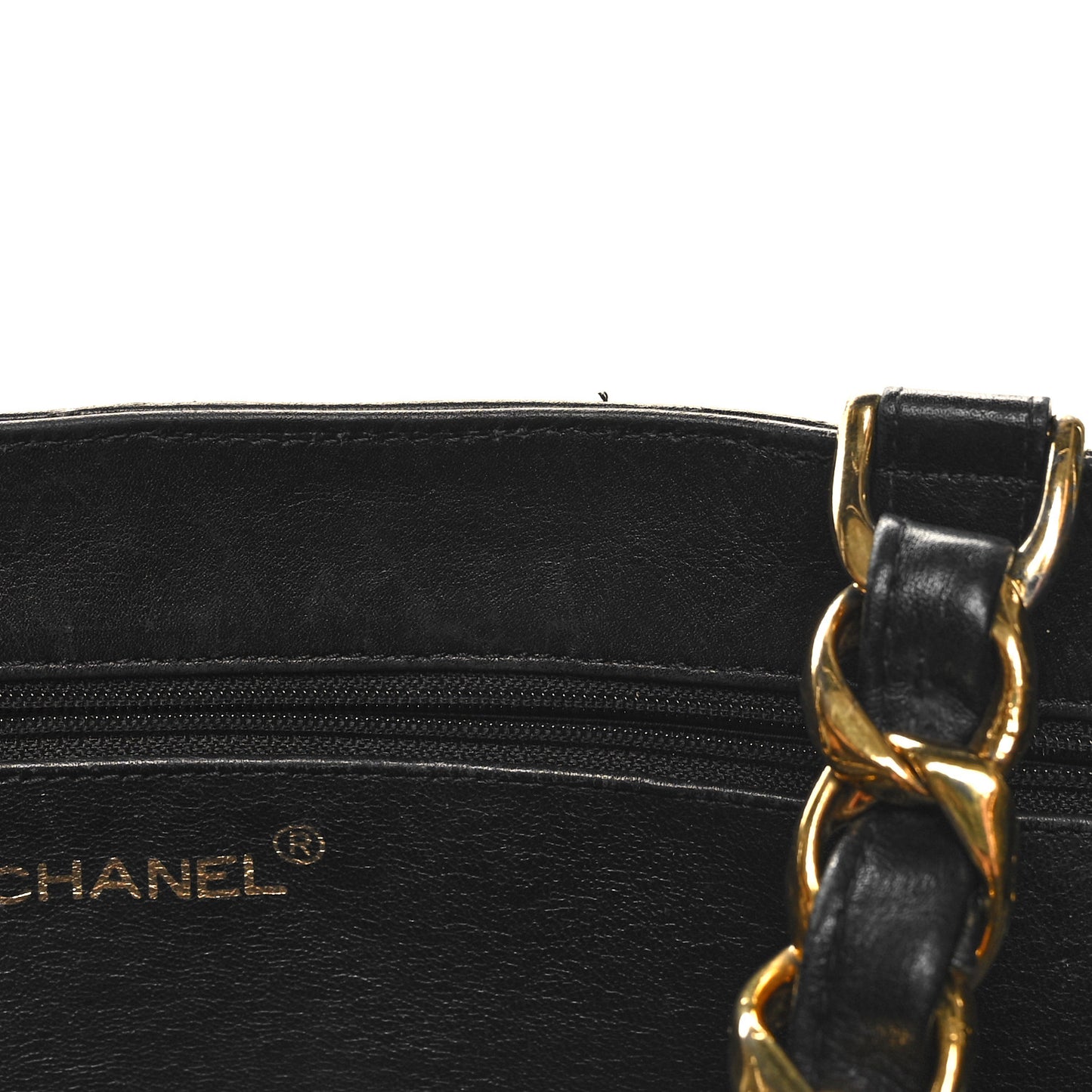 Lambskin CC Tote Black