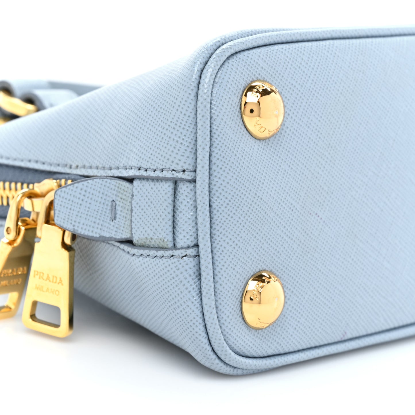 Saffiano Lux Mini Promenade Tote Astrale