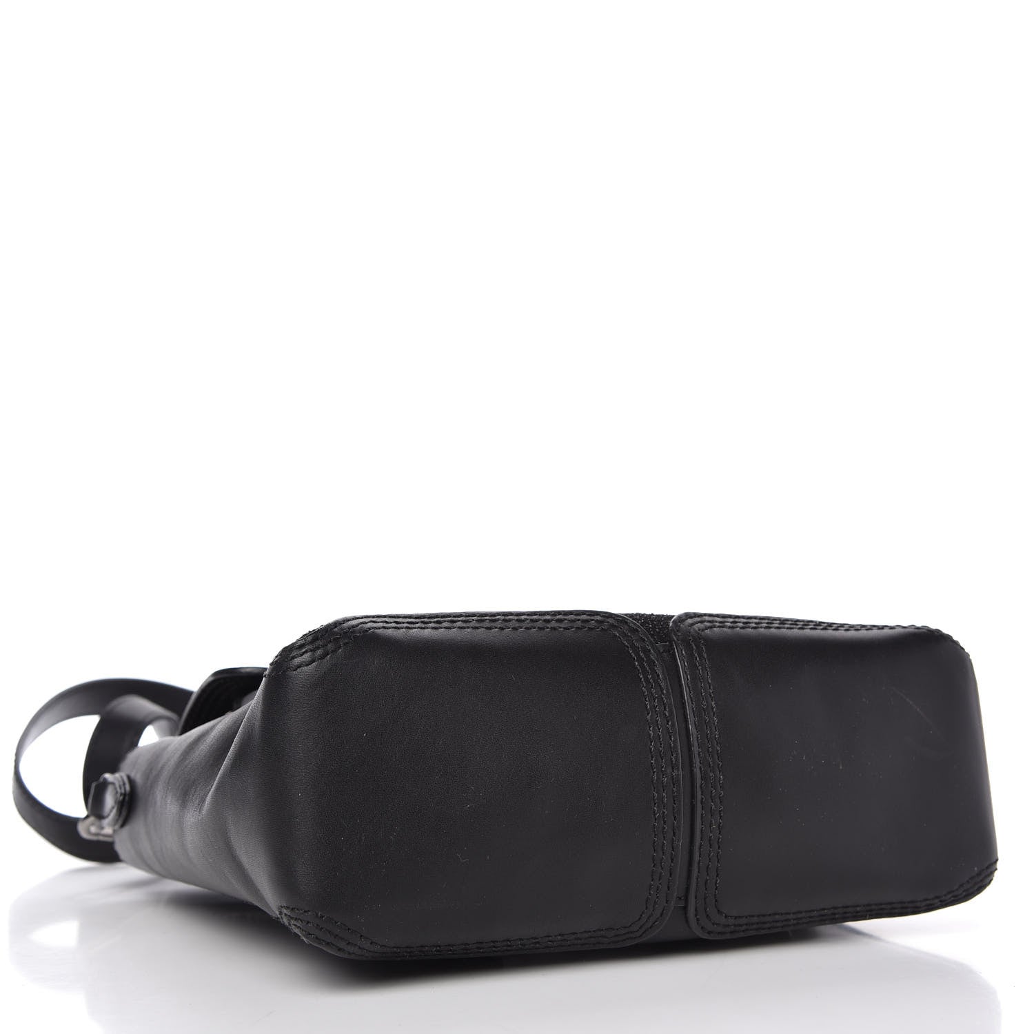 3.1 Phillip Lim Smooth Calfskin Glitter Mini Pashli Satchel Black 4 of 8