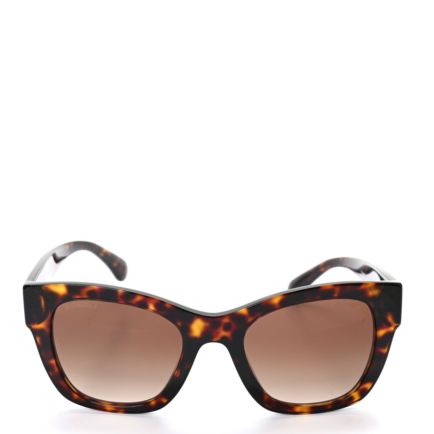 Chanel Acetate Square CC Sunglasses 5478 Tortoise 2 of 7