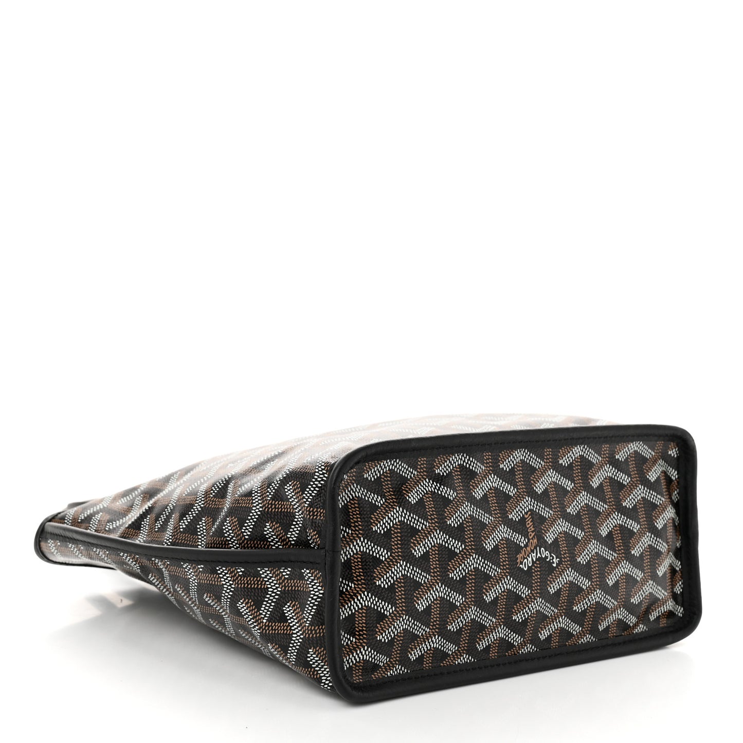 Goyardine Reversible Mini Anjou Black