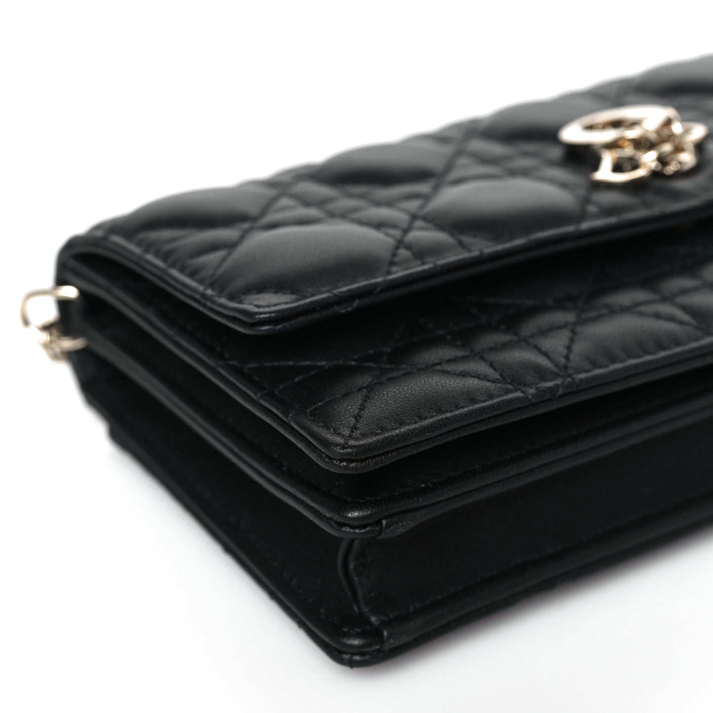 Lambskin Cannage Mini My Dior Bag Black