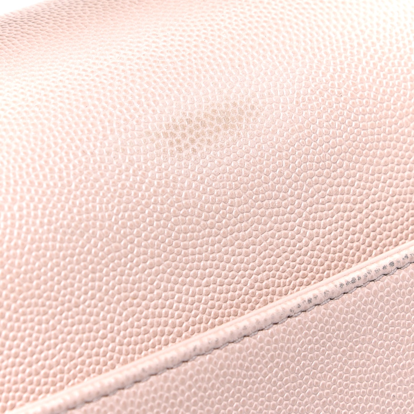 Caviar Quilted Large Business Affinity Flap Beige