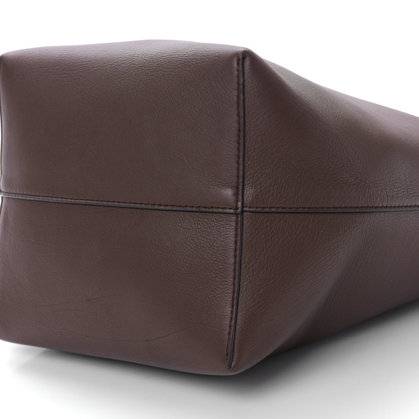 Calfskin Medium N/S Park Tote Brown