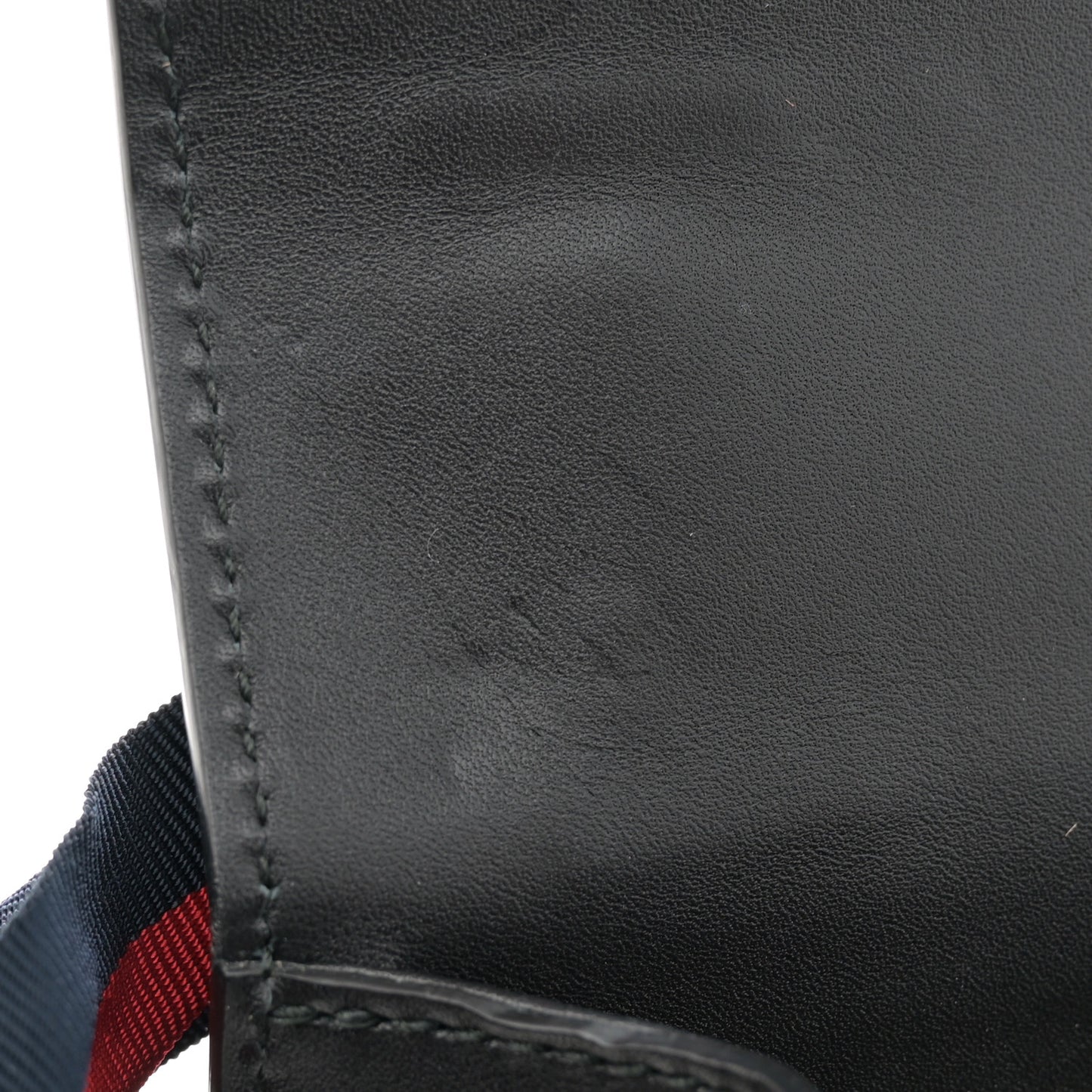 Calfskin Mini Sylvie Chain Shoulder Bag Black