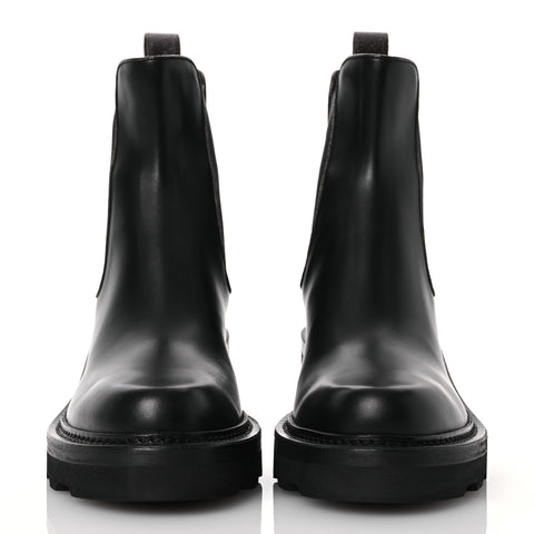 Calfskin Monogram Beaubourg Ankle Boots 39.5 Black