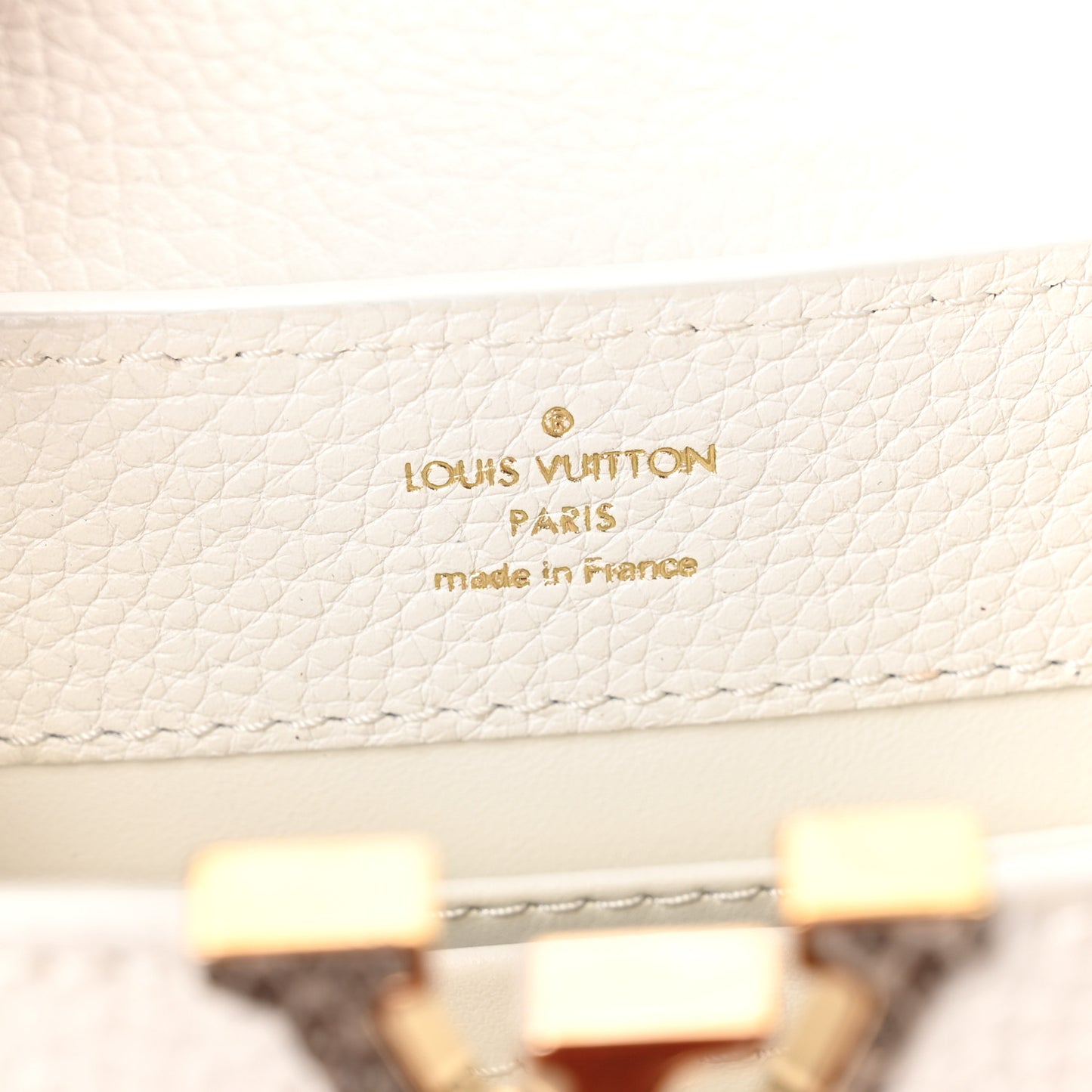 Taurillon Ayers Capucines Mini White Snow White