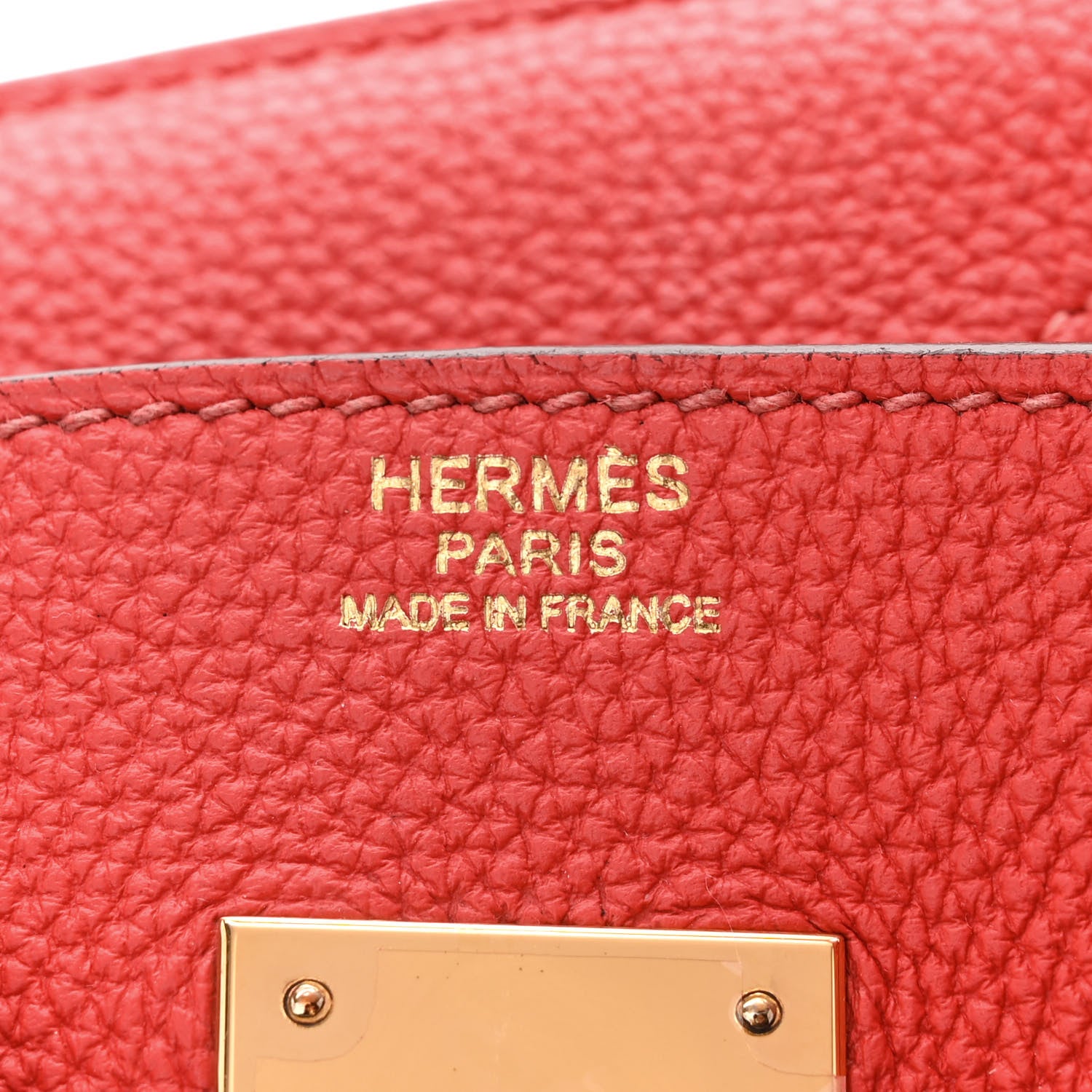 Hermes Togo Birkin 30 Rouge Pivoine 6 of 14