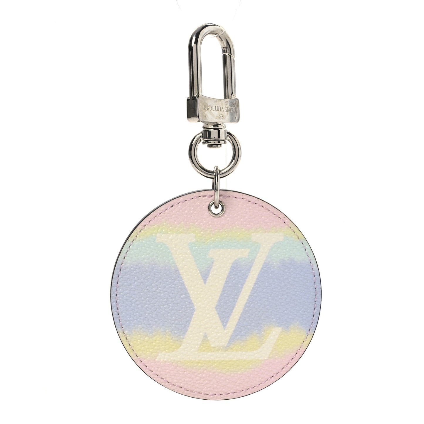 Monogram Escale Bag Charm Key Holder Pastel