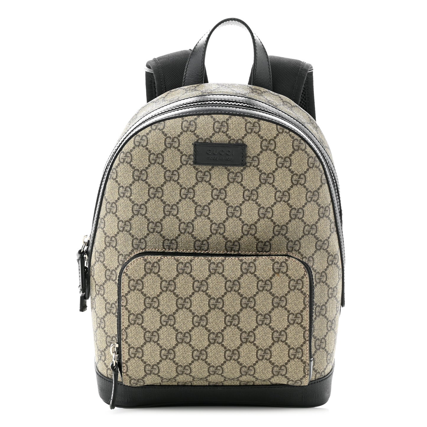 GG Supreme Monogram Small Eden Day Backpack Black