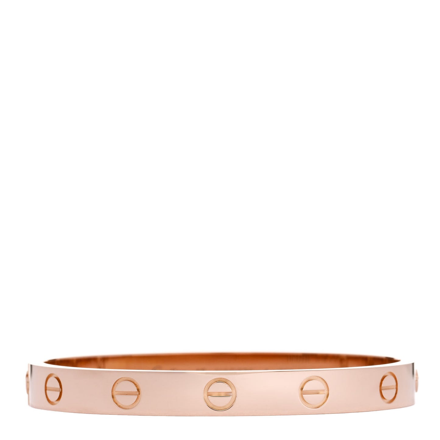 18K Pink Gold LOVE Bracelet 15