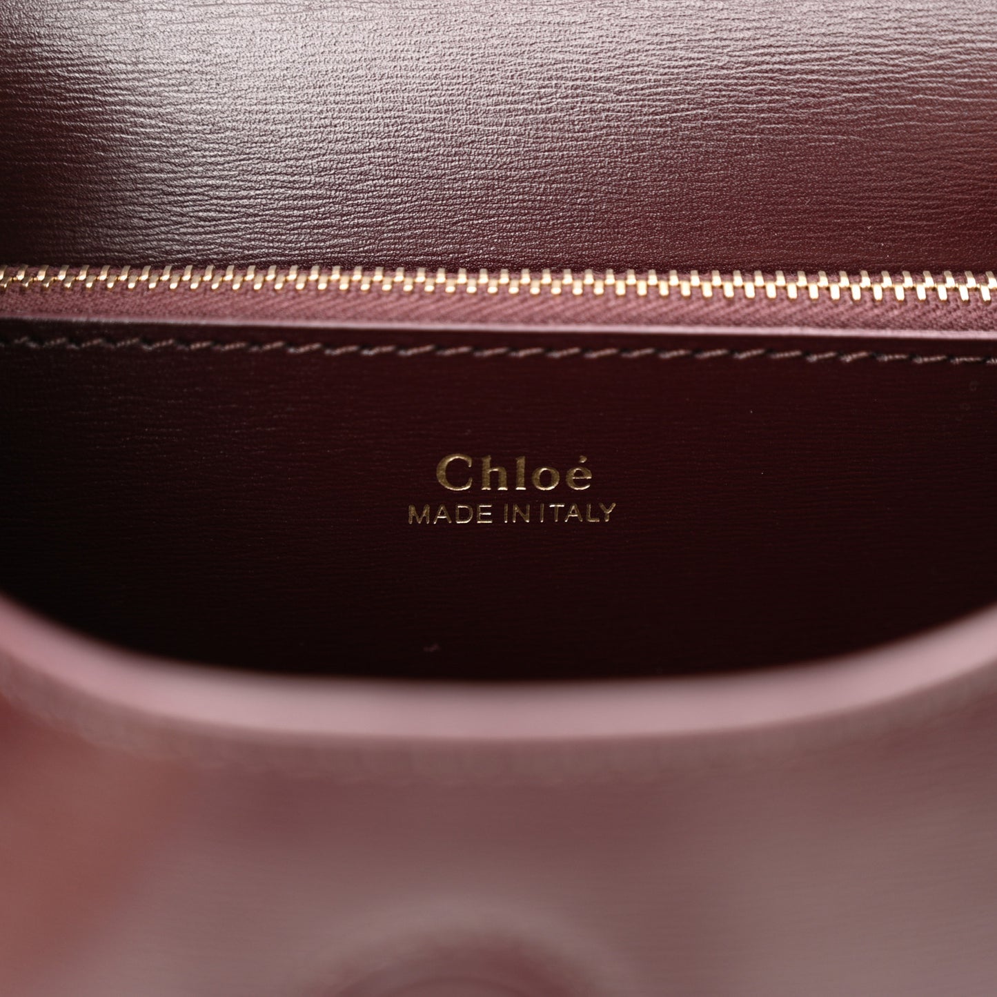 Calfskin Small Arlene Bag Burnt Brown