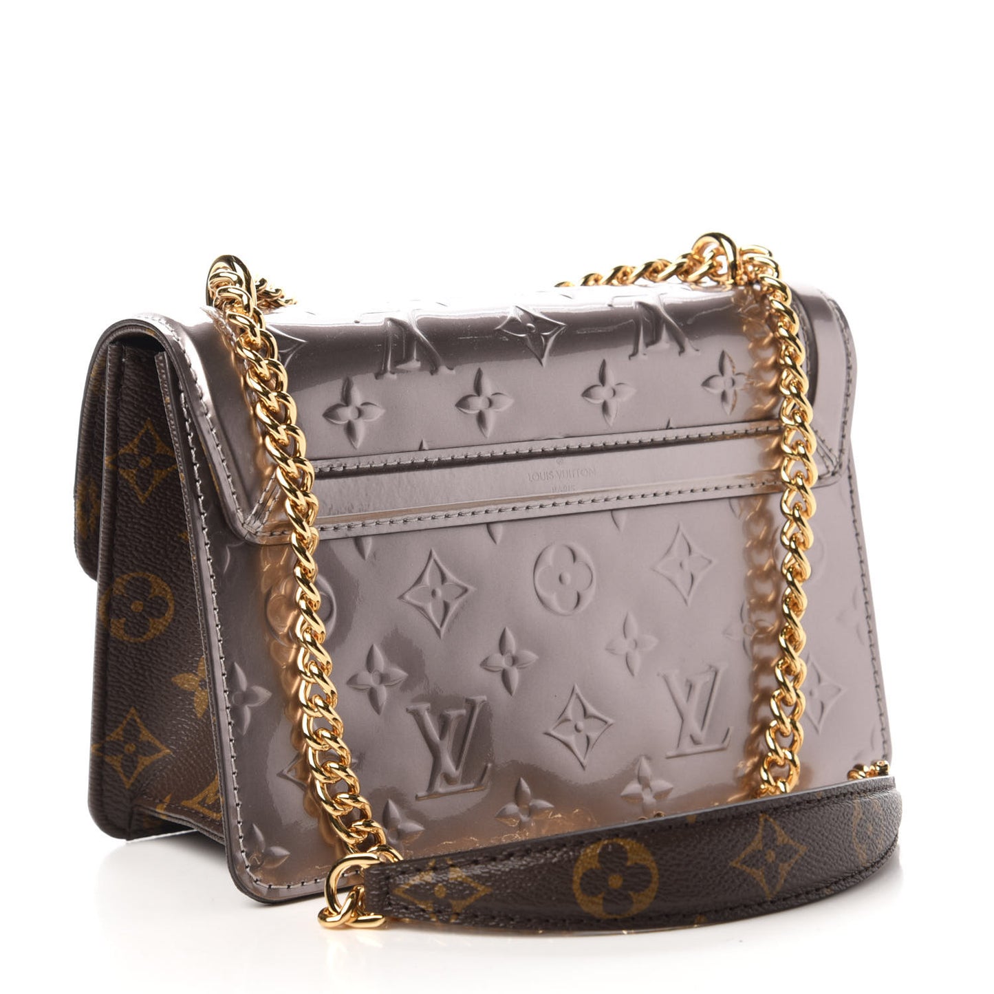 Vernis Epi Monogram Wynwood Metallic Taupe Grey