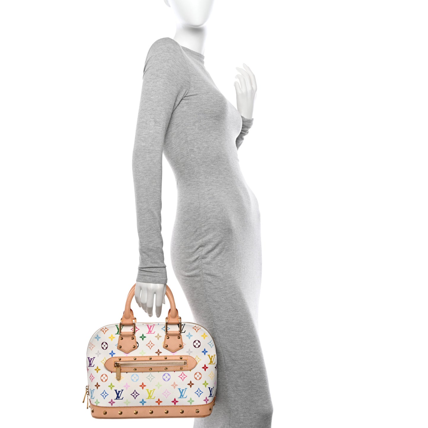 Monogram Multicolor Alma White