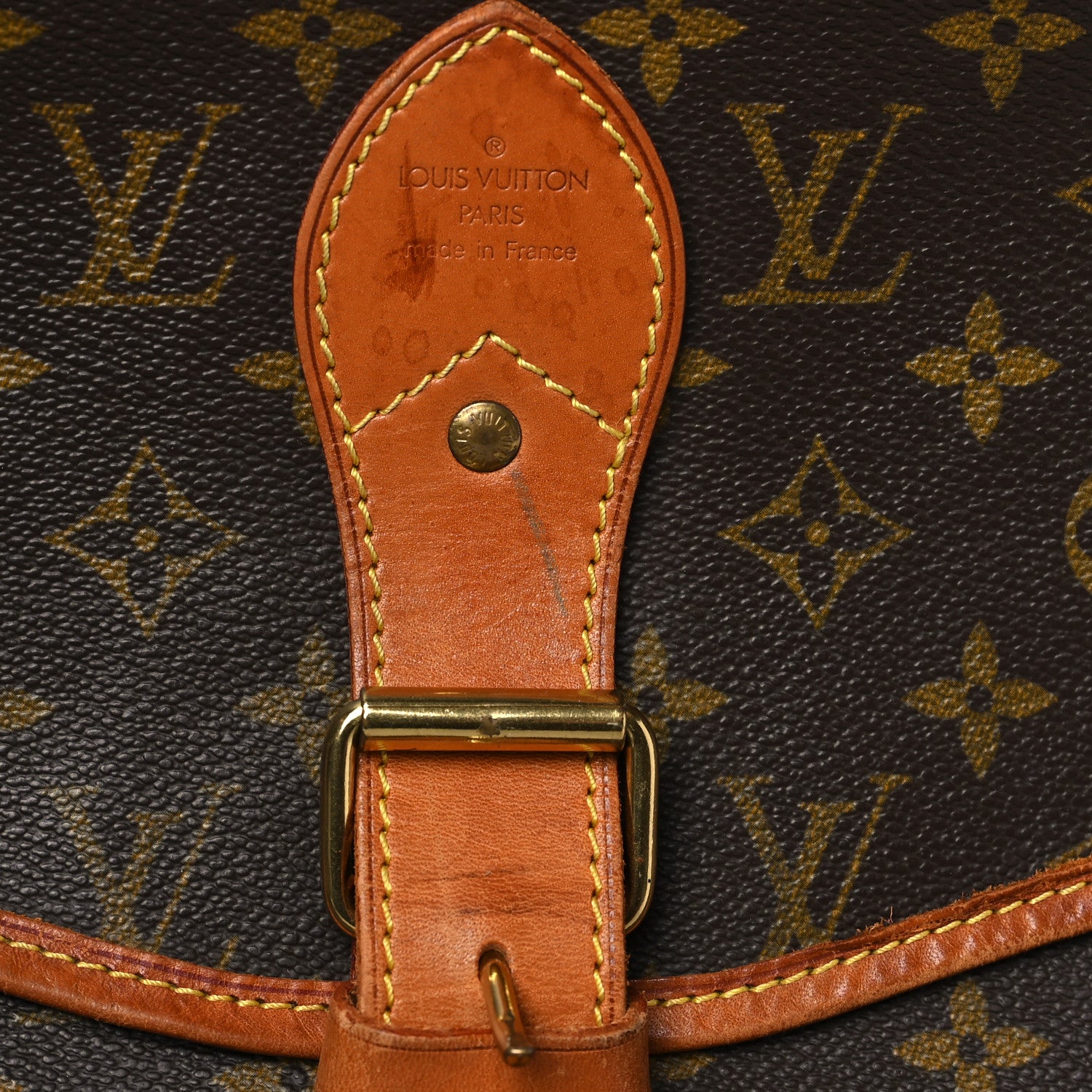Louis Vuitton Monogram Sac Chasse Hunting Bag 14 of 17