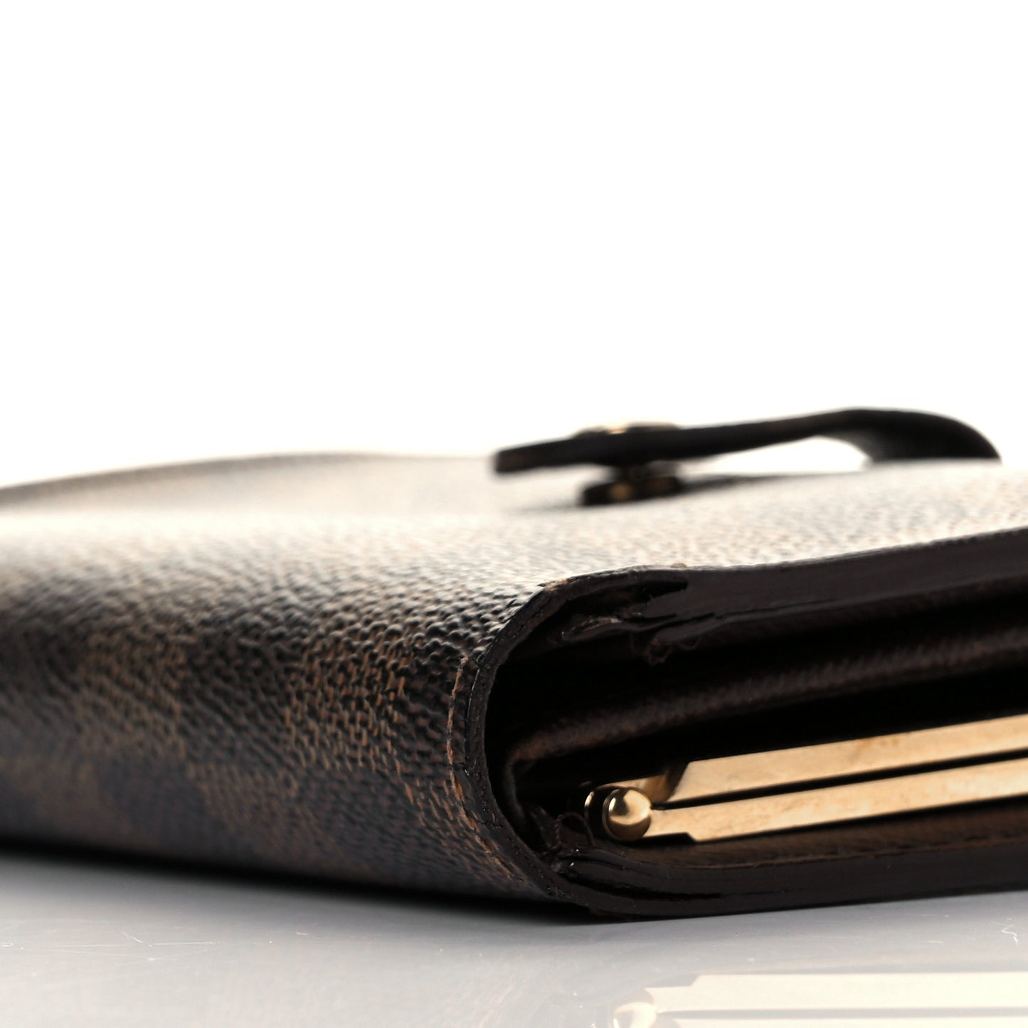 Damier Ebene French Purse Wallet