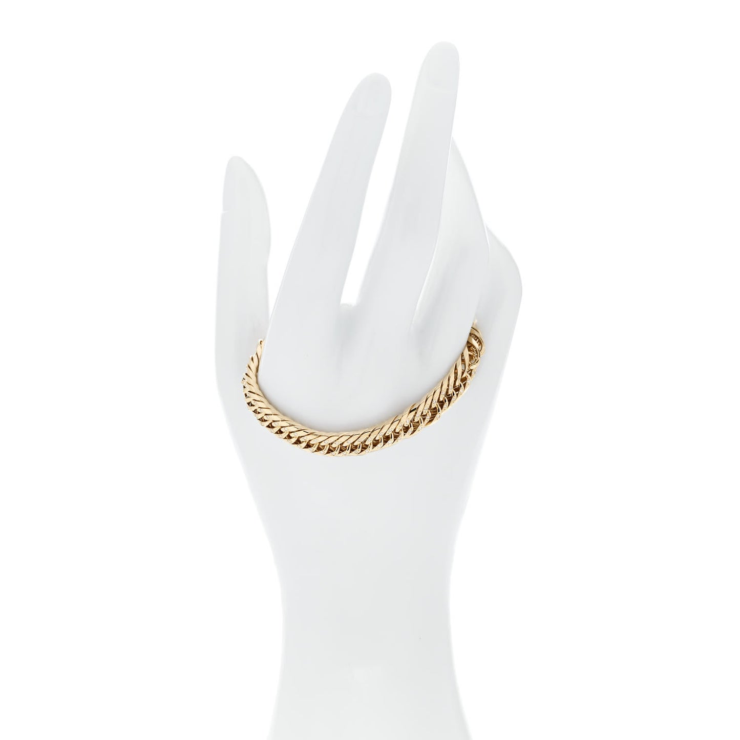 18K Yellow Gold Diamond .38ct Chain Bracelet