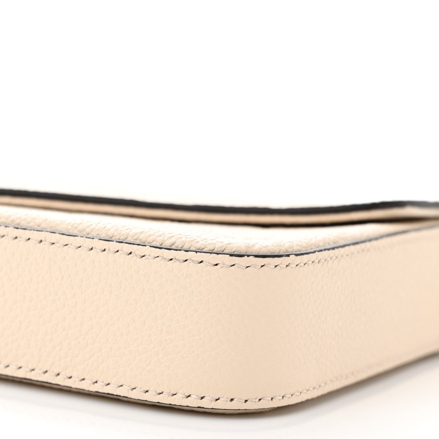 Empreinte Pochette Felicie Chain Wallet Cream