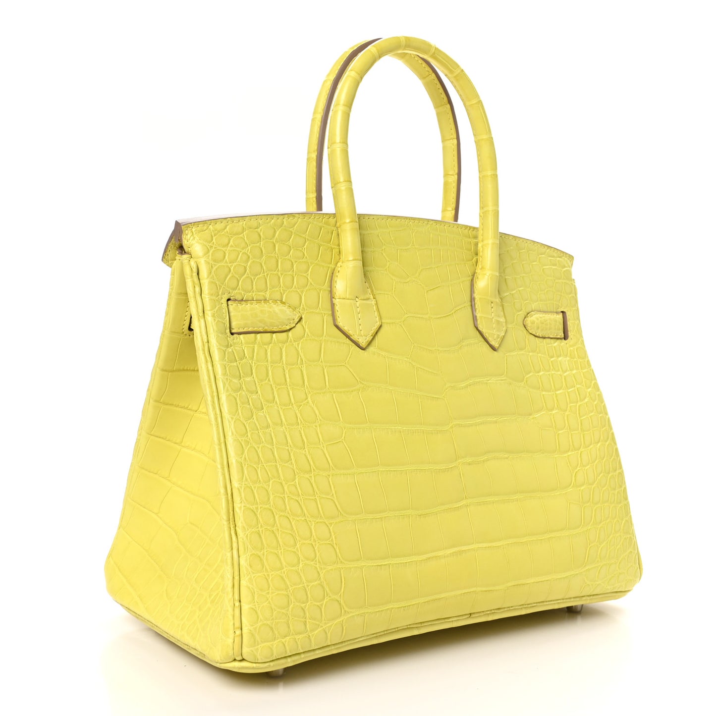 Matte Alligator Birkin 30 Lime