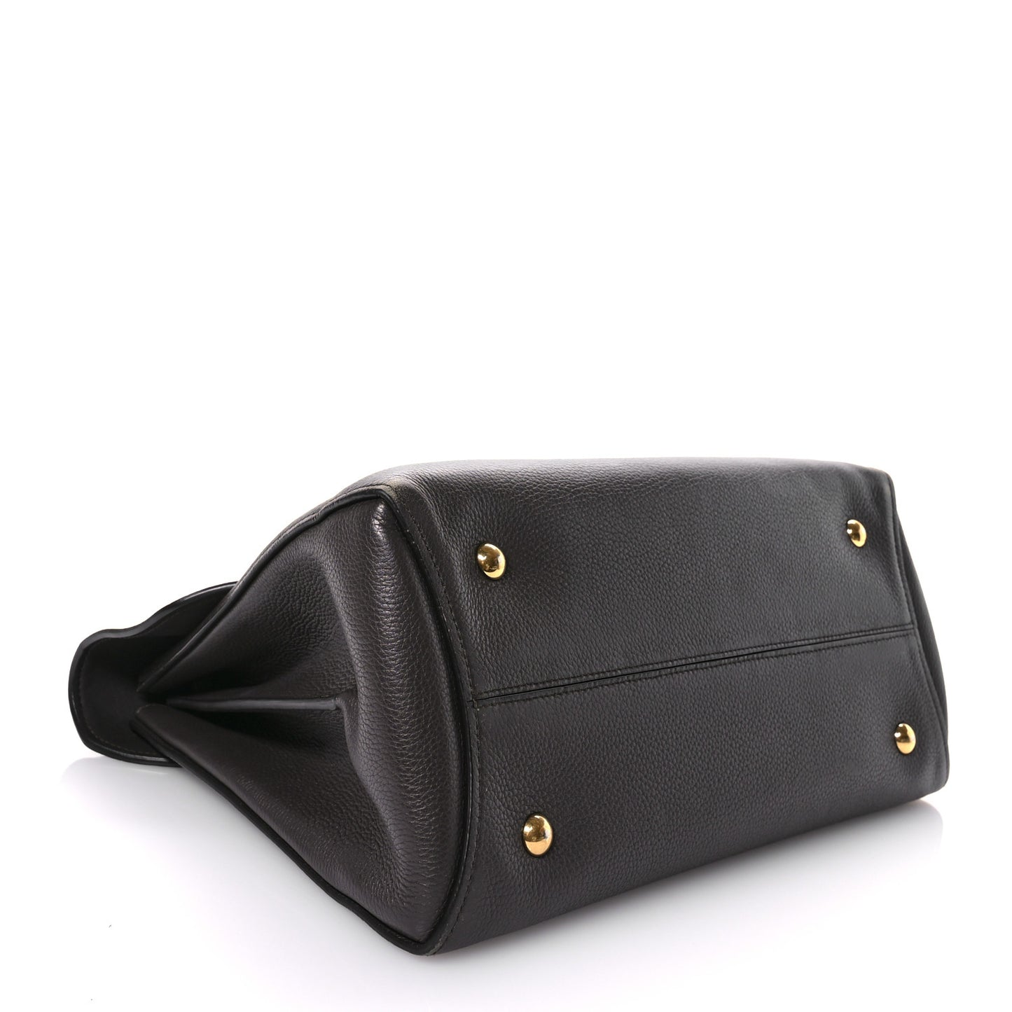 Calfskin Medium Margot Top Handle Satchel Flannel