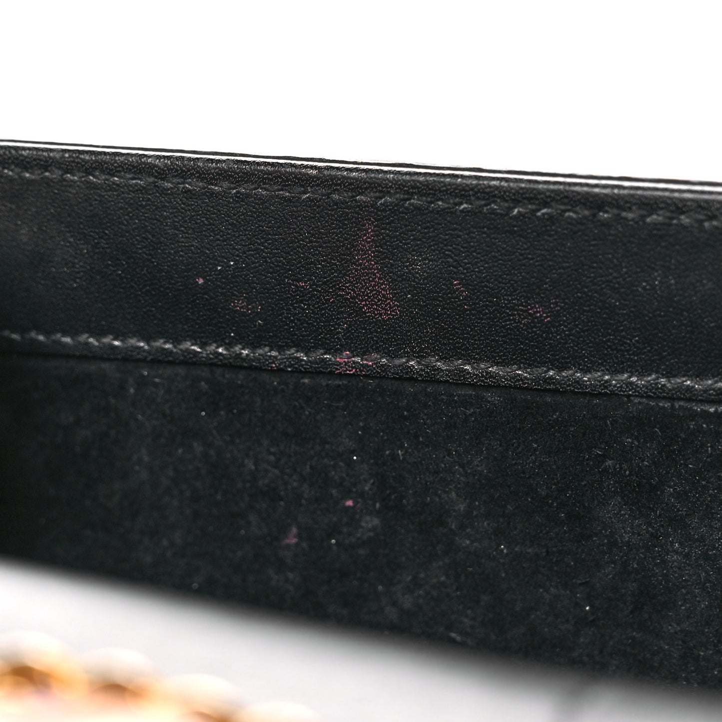Calfskin Small Classic Monogram Kate Tassel Satchel Black