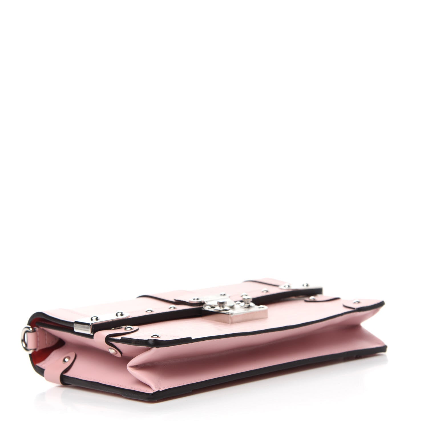 Louis Vuitton Epi Trunk Chain Wallet Rose Ballerine 4 of 10