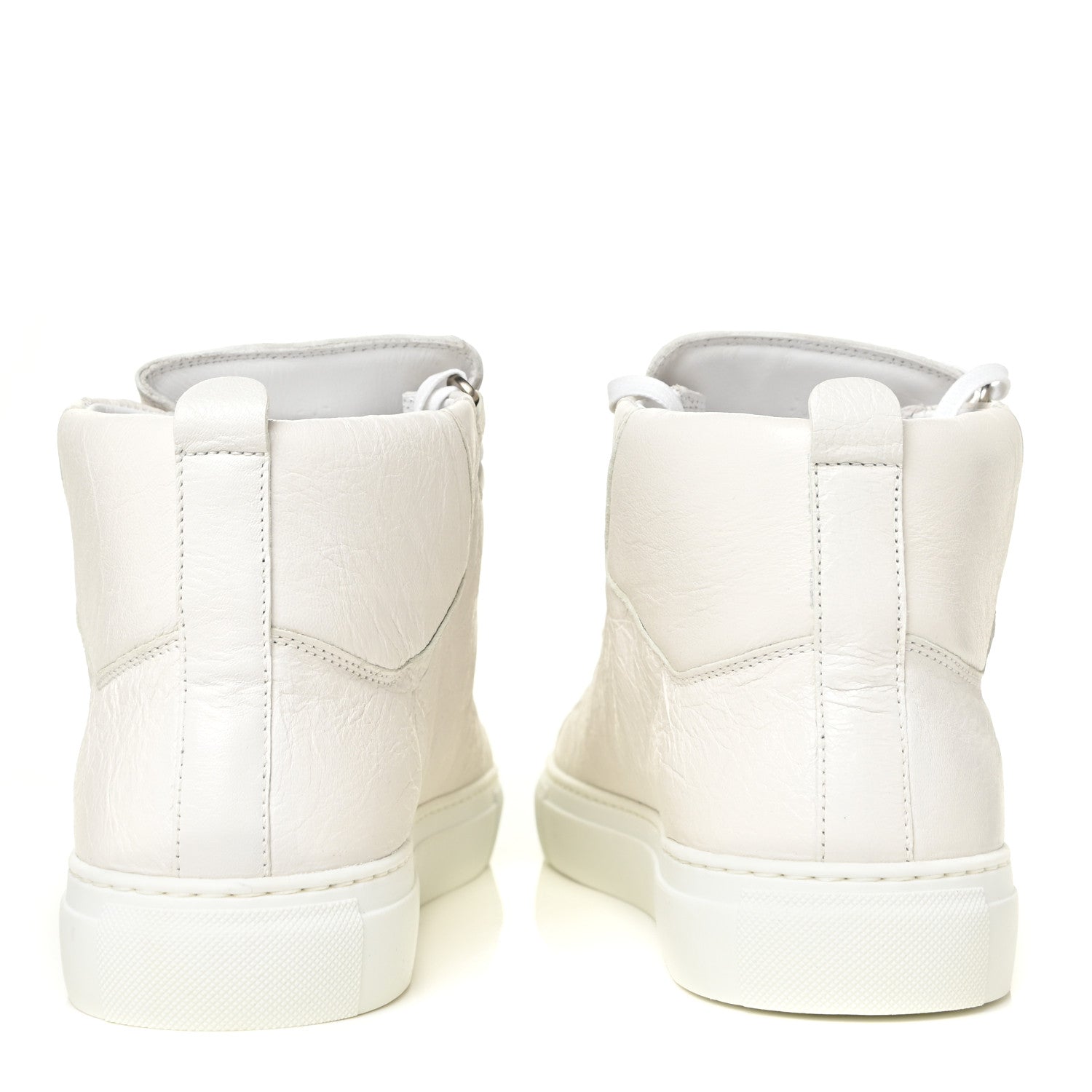 Balenciaga Agneau Arena Opaque Mens High Top Sneakers 43 Extra White 4 of 13