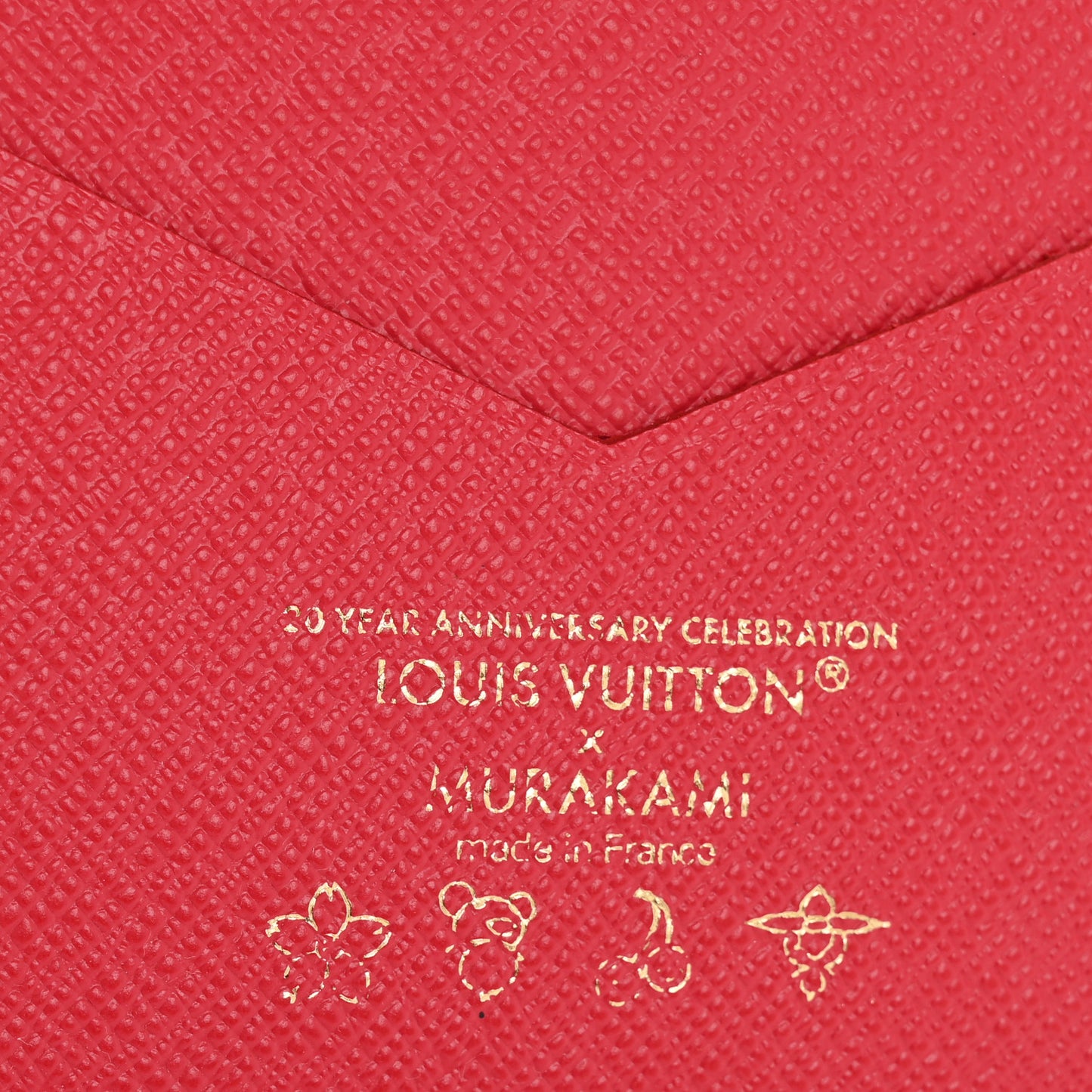 LV X TM Monogram Cerises Passport Cover
