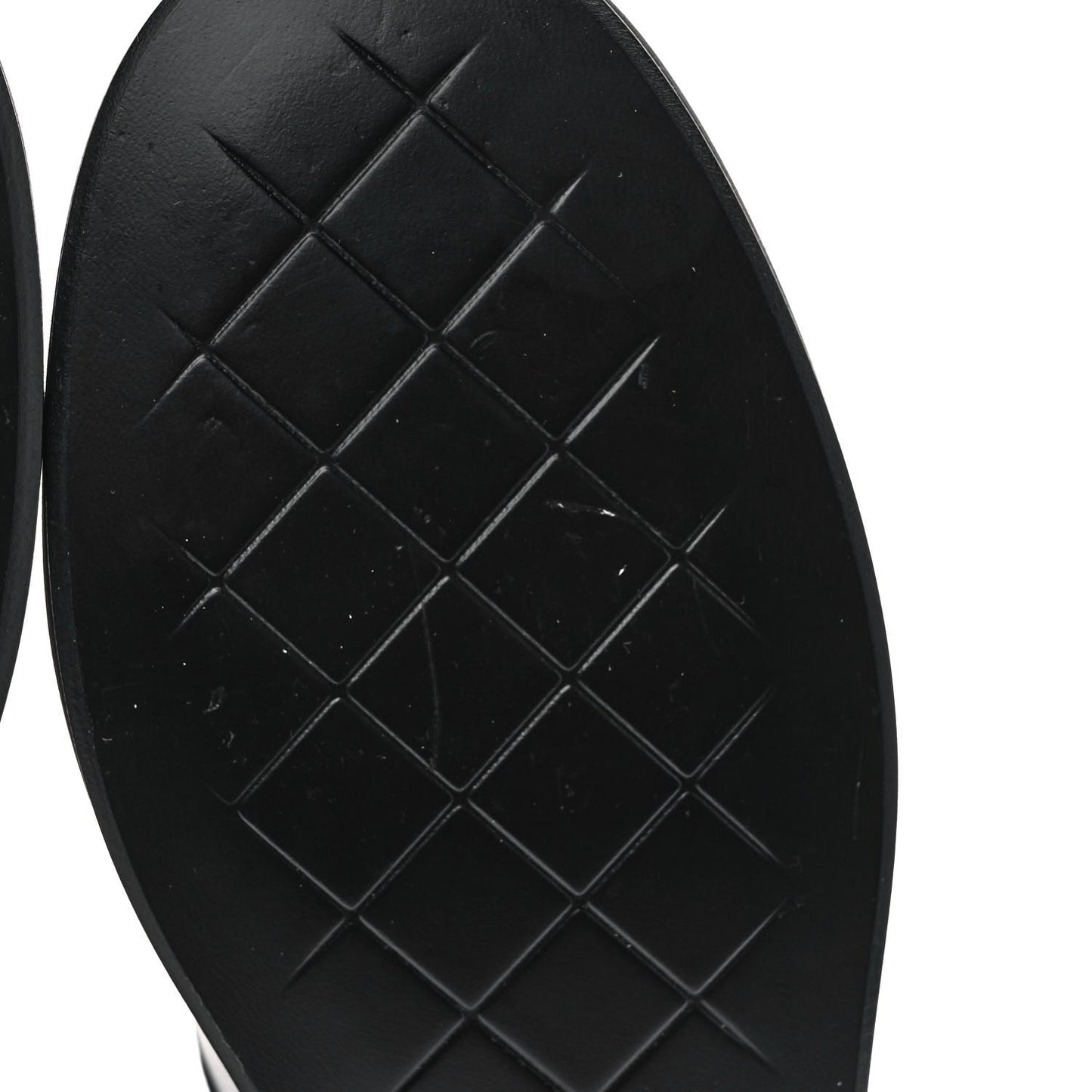 Lambskin Quilted CC Turnlock Loafers 37.5 Black