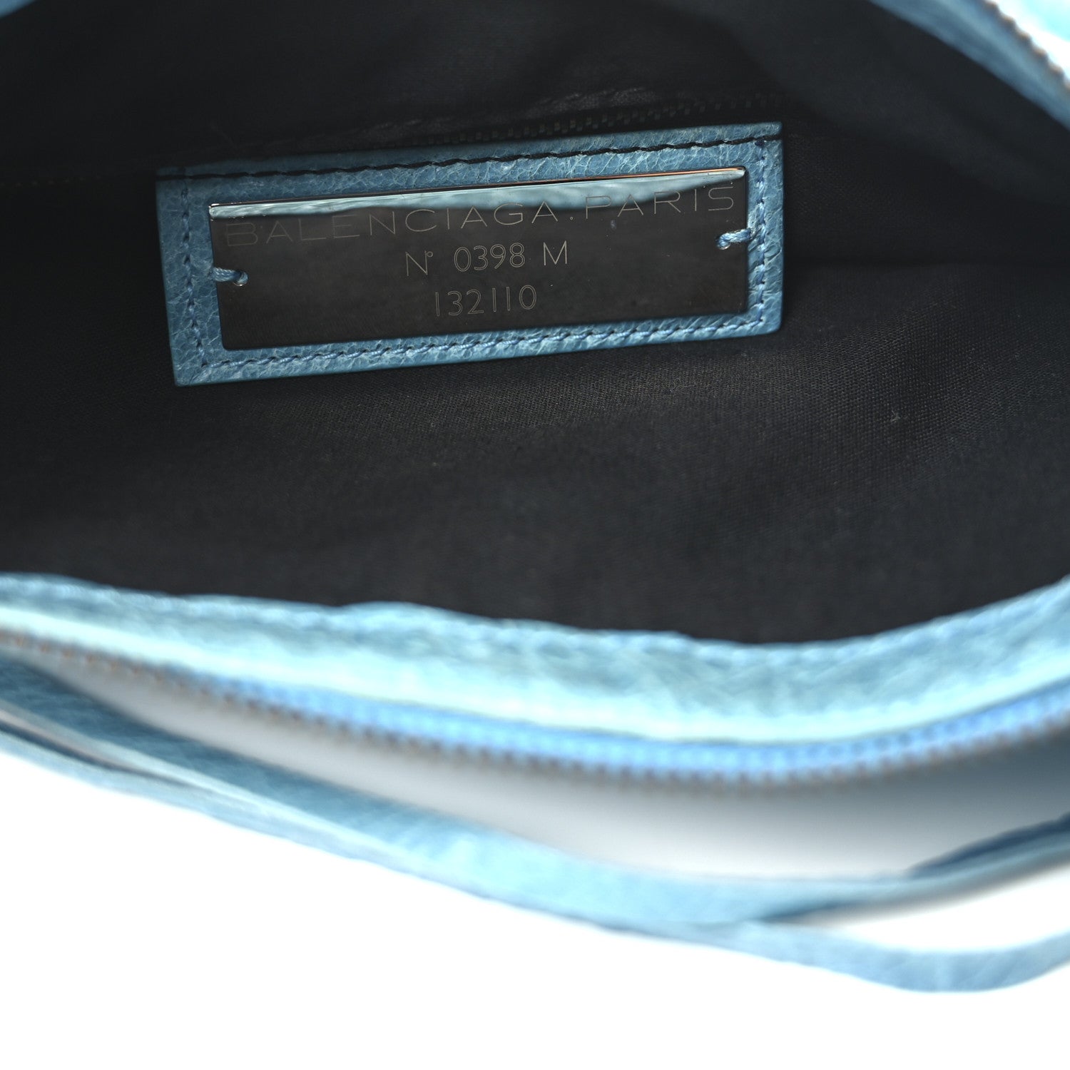 Balenciaga Agneau Classic Hardware Work Sky Blue 7 of 11