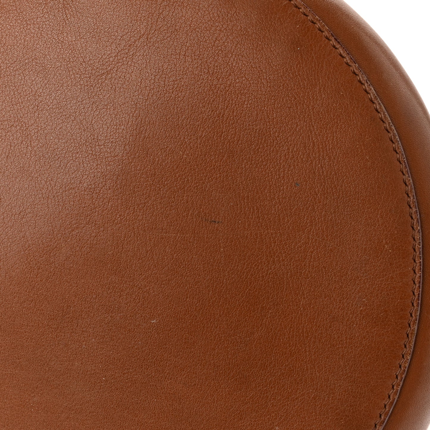 Smooth Calfskin Long Strap Big Bucket Bag Tan