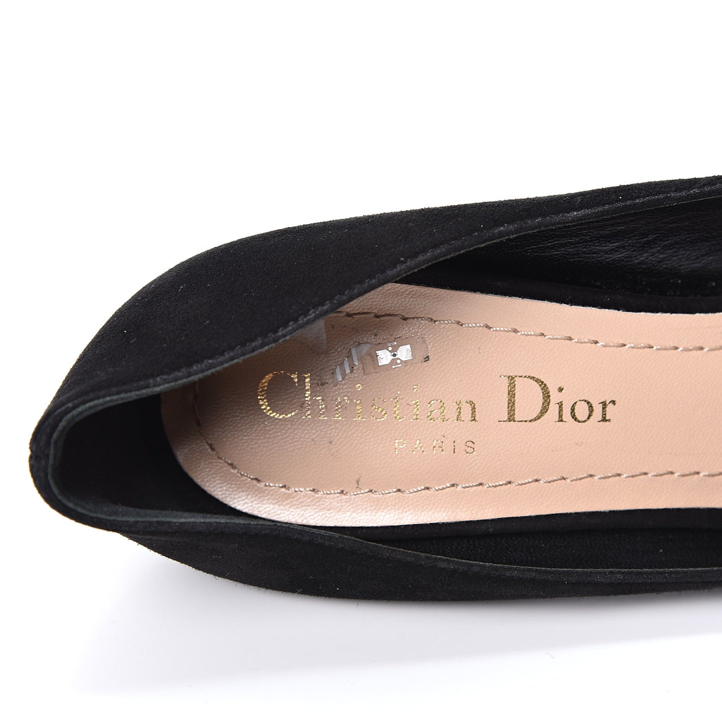 Suede Pumps 35.5 Black