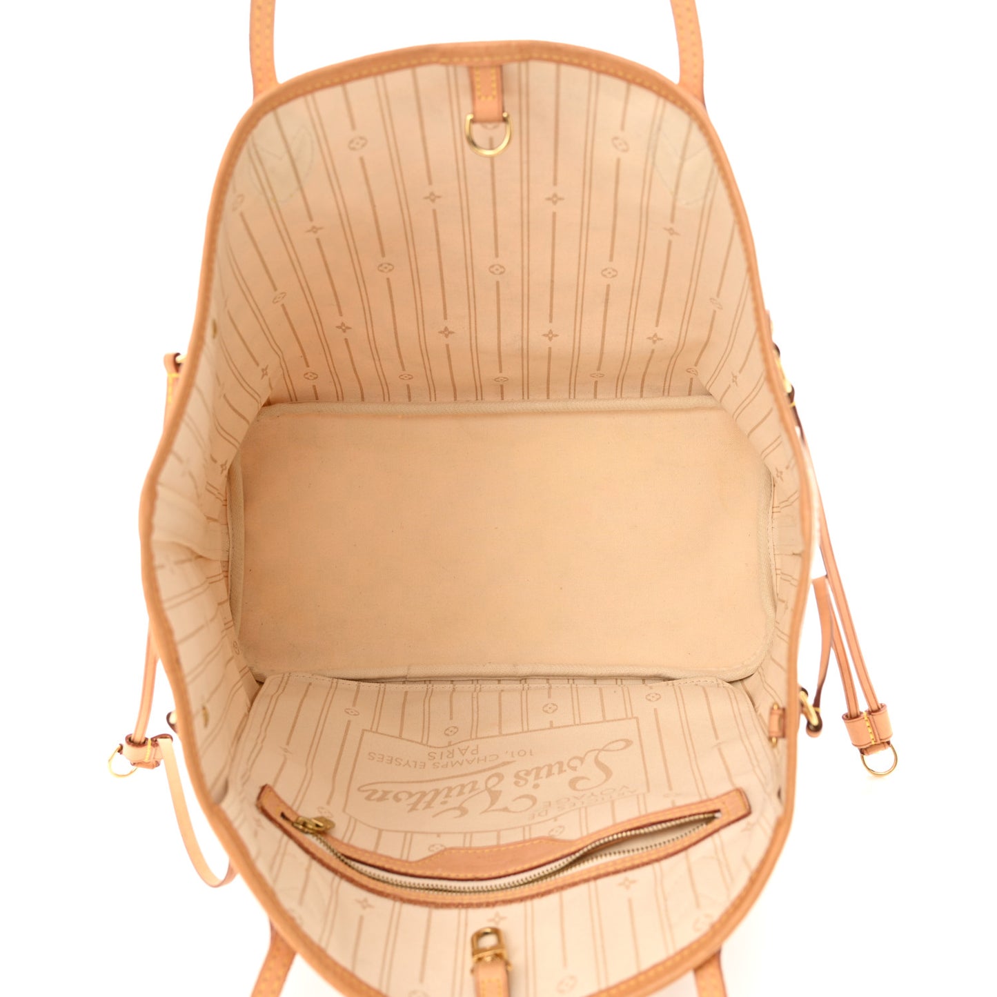 LOUIS VUITTON Damier Azur Neverfull MM