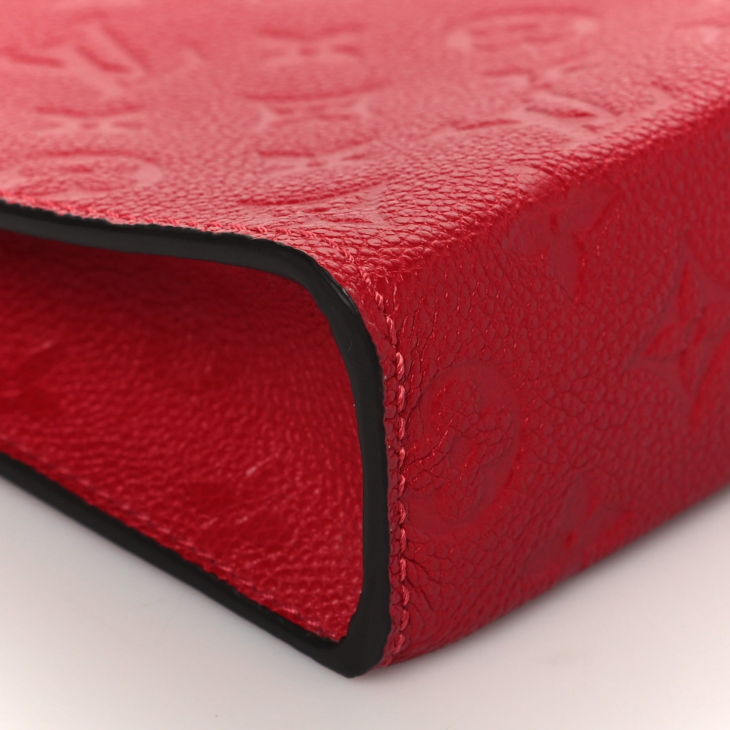 Empreinte Monogram Toiletry Pouch 26 Scarlet