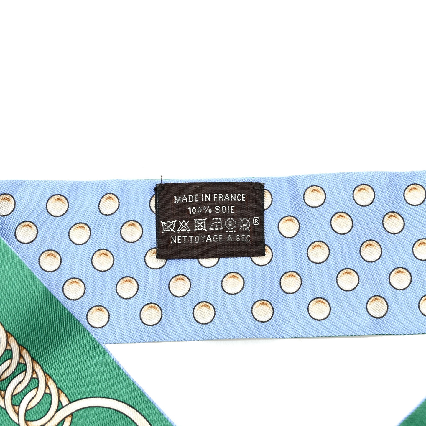 Silk Grand Tralala Twilly Bleu Ciel Vert